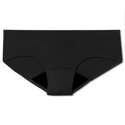 Women's Period Underwear - Hipster | Black - Ruby Love