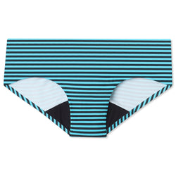 Teen Period Underwear - Hipster | Blueberry Stripe - Ruby Love