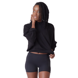 Period Sleepwear Sleep Boyshort | Onyx - Ruby Love