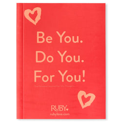 Ruby Love Blank Personal Journal - Ruby Love
