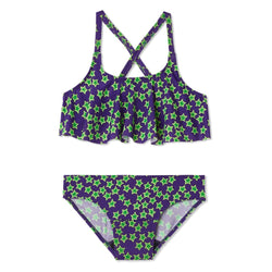 Teen Period Swimwear Ruffle Set | Starry Sky - Ruby Love