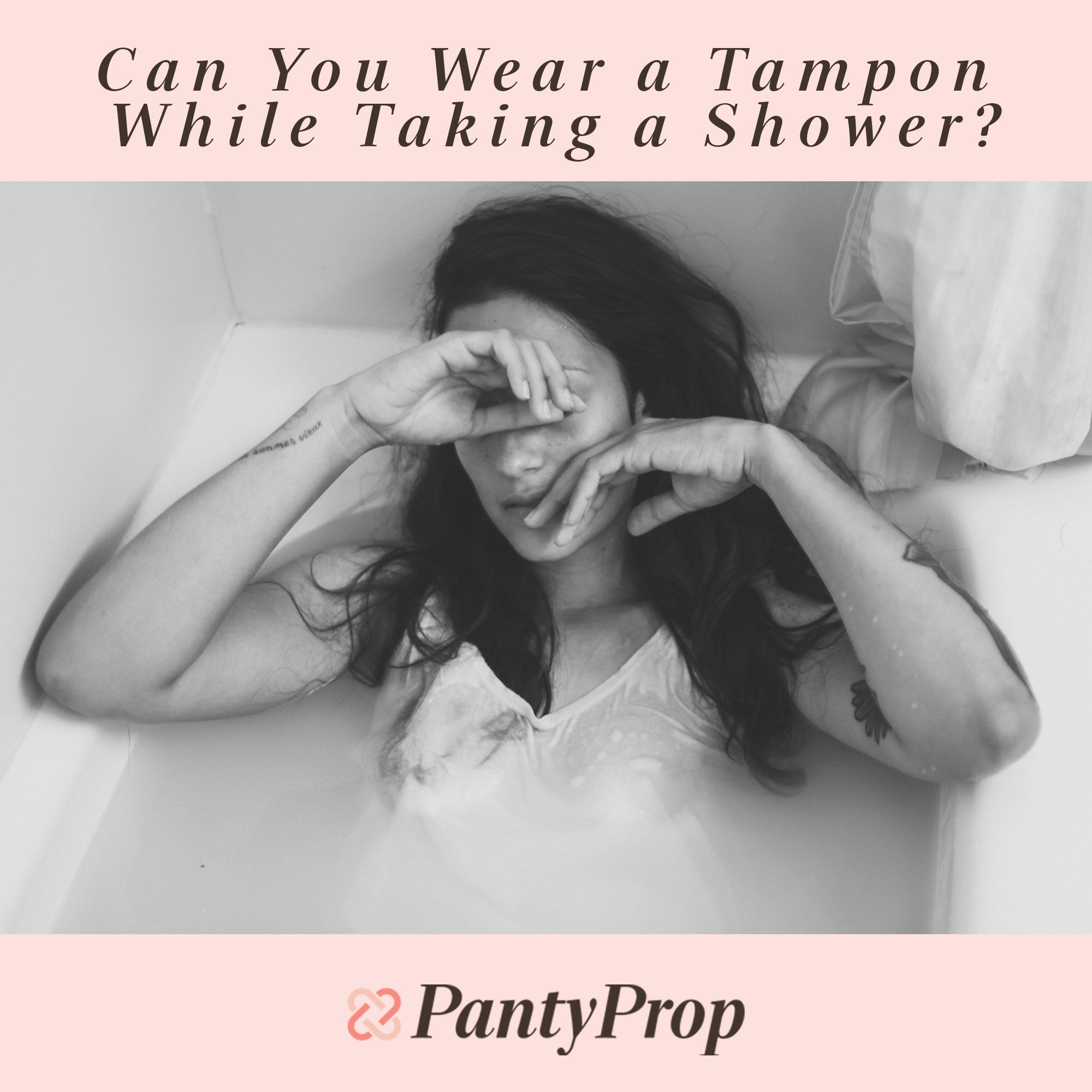 Can You Wear a Tampon While Taking a Shower? Ruby Love