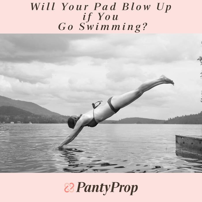 Will Your Pad Blow Up if You Go Swimming on Your Period? NOT with PantyProp Swimwear