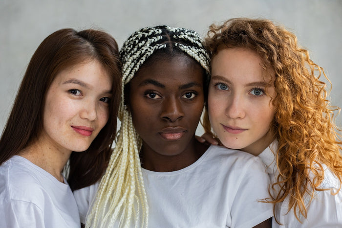 Strong and beautiful women from diverse cultures
