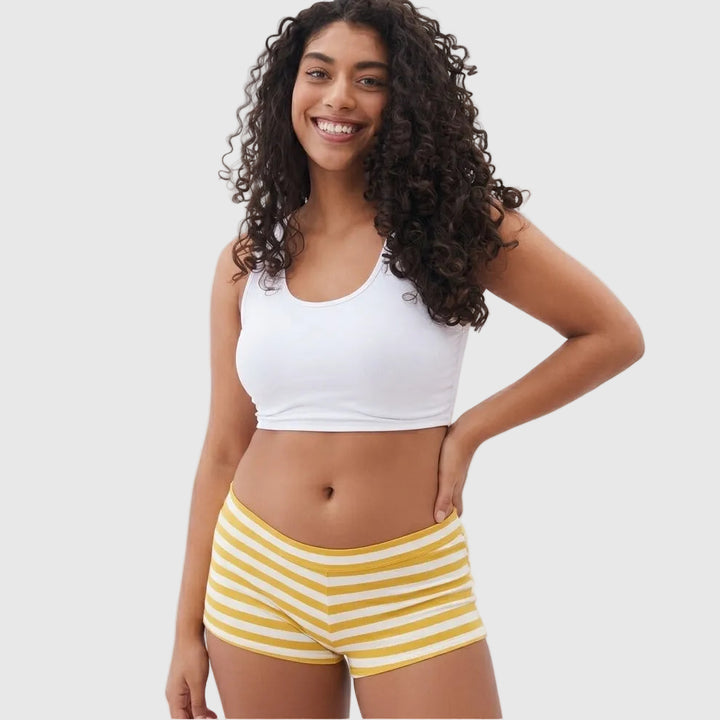 Period Loungewear Sleep Boyshort | Canary Cuddles