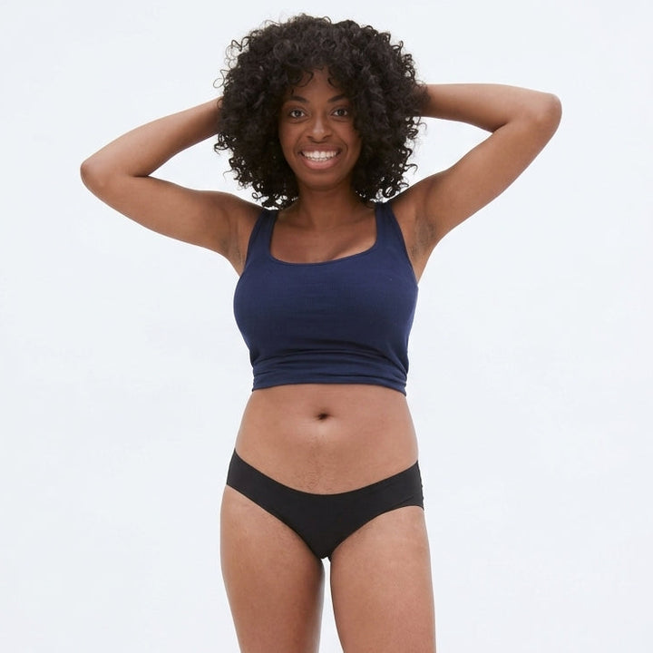 Teen Period Underwear - Hipster | Black