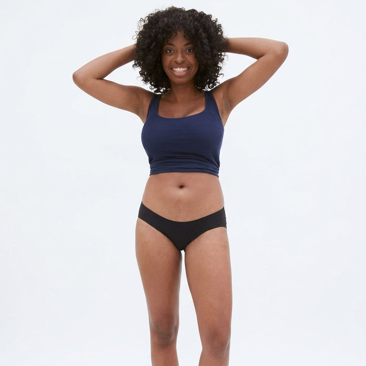 Teen Period Underwear - Hipster | Black