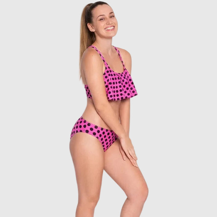 Period Swimwear Ruffle Set | Beach Bum