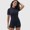 Period Swimwear Skinsuit | Black Sea