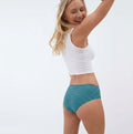 Teen Period Underwear - Hipster | Blueberry Stripe