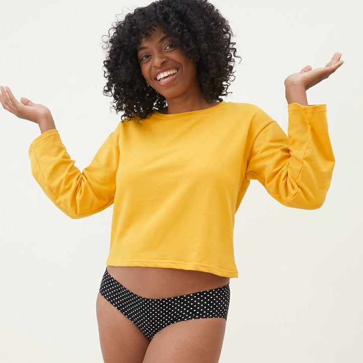 Teen Period Underwear - Hipster | Licorice Polka