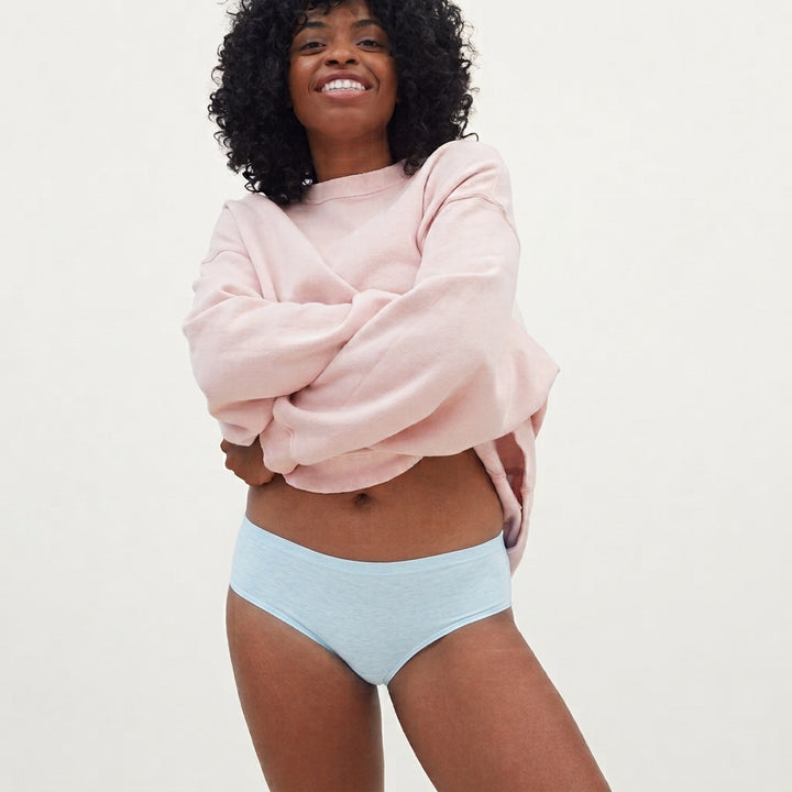 Teen Period Underwear - Hipster | Sky Blue