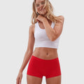 Period Loungewear Sleep Boyshort | Classic Ruby