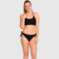 Period Swimwear Tank Set | Black Sea