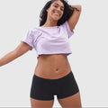 Period Loungewear Sleep Boyshort | Onyx
