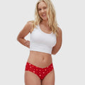 Women's Period Underwear - Hipster | Ruby Heart