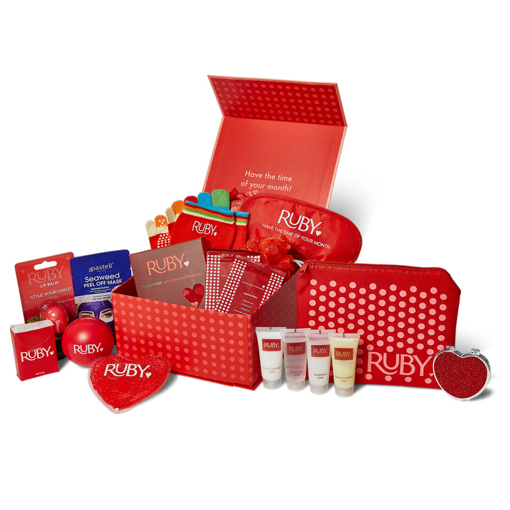 First Period Kit + Teen Period Underwear - Ruby Love