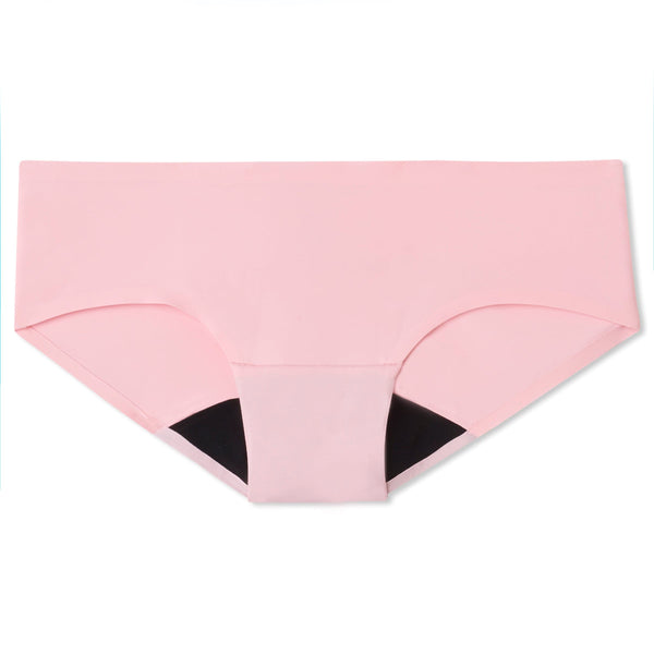 LEEy-world Lingerie for Women Women's Comfort, Period. Bikini Panties,  Postpartum and Menstrual Leak Protection Underwear, Period Panties Pink,M