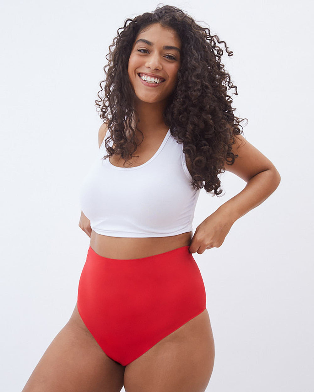 Women's Period Underwear - High-Waist | Black - Ruby Love