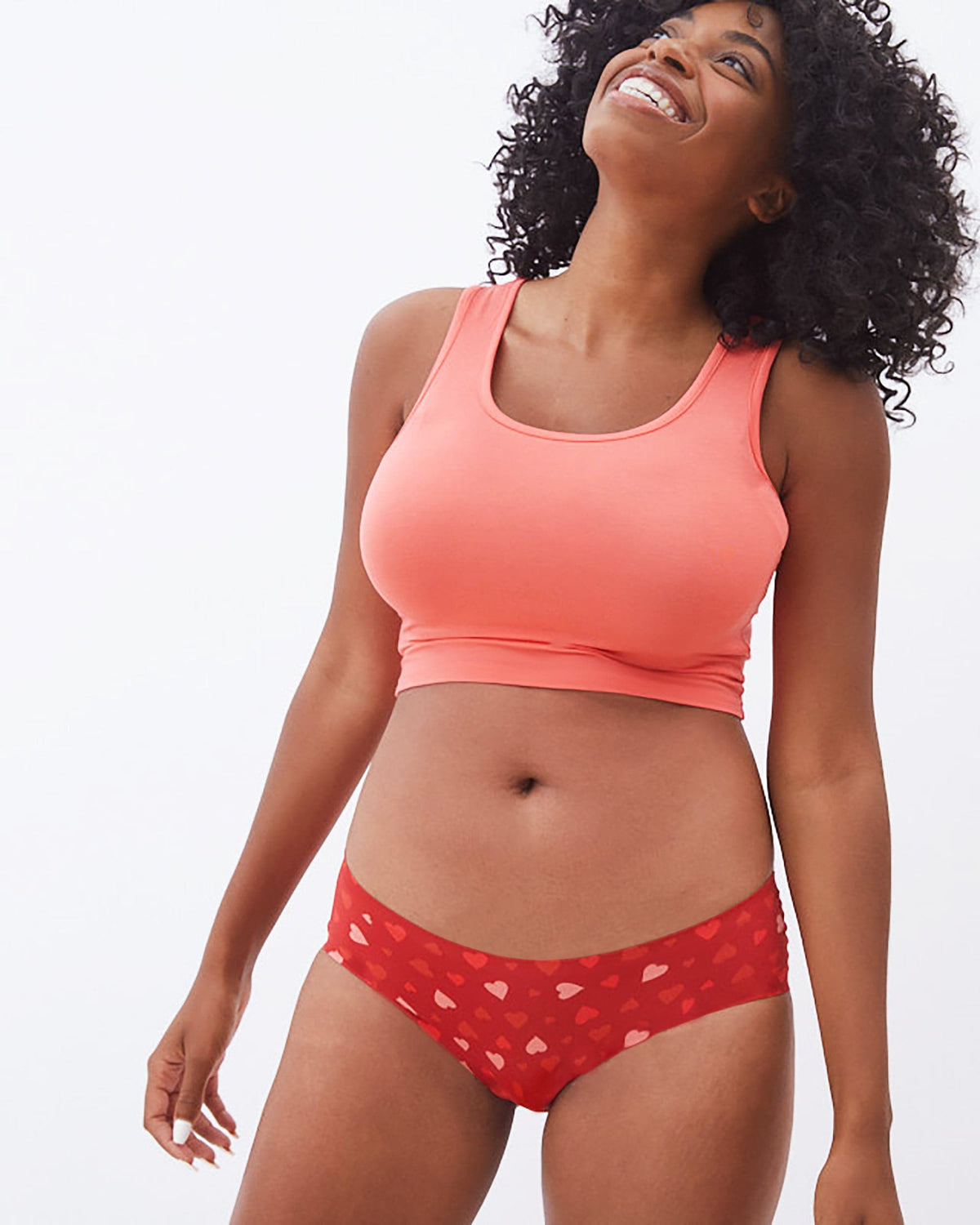 Teen Period Underwear Hipster Licorice Polka Ruby Love