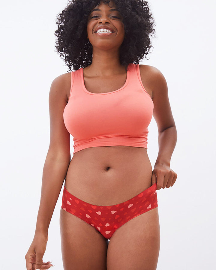 Teen Period Underwear - Hipster | Black - Ruby Love
