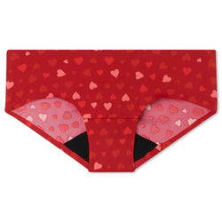 Women's Period Underwear - Hipster | Ruby Heart - Ruby Love