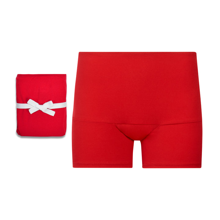 Period Loungewear Sleep Boyshort | Classic Ruby