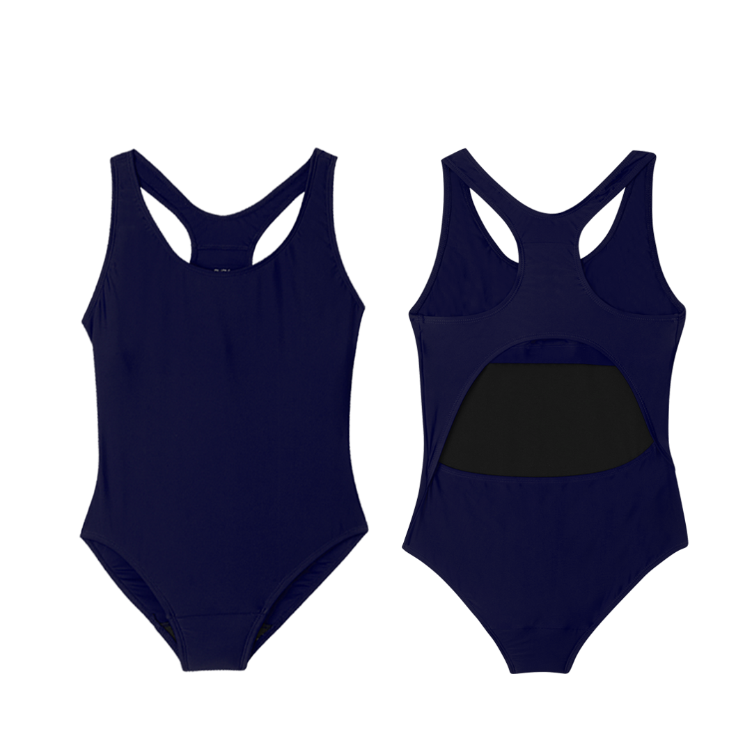 Period Racerback Swimsuit - Navy Sport
