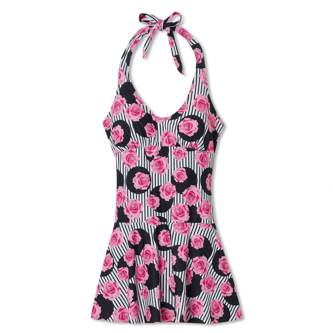 Period Swimwear Dress | English Rose - Ruby Love