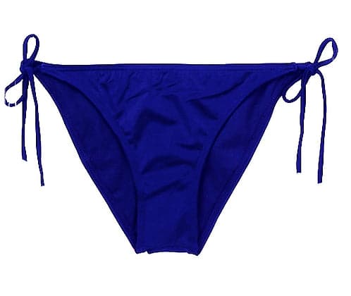 Double Tie Period Swim Bottom | Blue Waters (Navy) - Ruby Love
