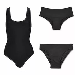Period Swimwear Bundle | Select 3 of any black swimwear style - Ruby Love