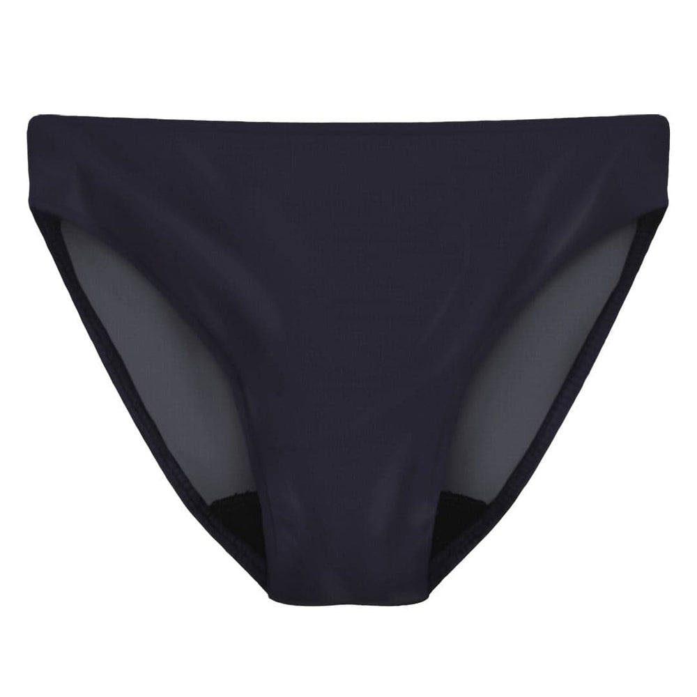 Classic Period Swim Bottom | Black Sea - Ruby Love