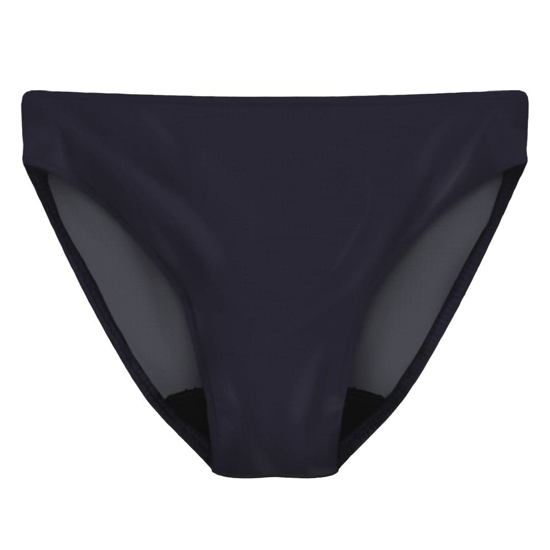 Classic Period Swim Bottom | Black Sea - Ruby Love