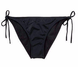 Double Tie Period Swim Bottom | Black Sea - Ruby Love