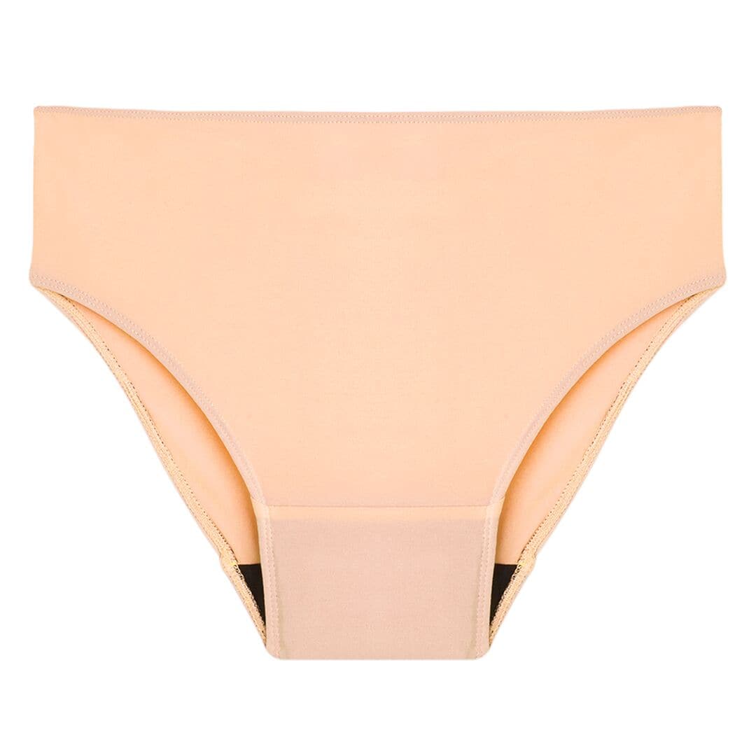 Period Underwear Brief, Peach Morganite