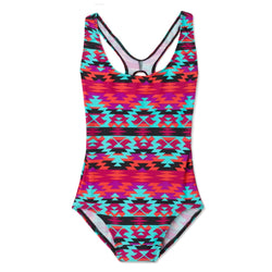 Period Swimwear Racerback | Aztec | Plus Size Collection - Ruby Love