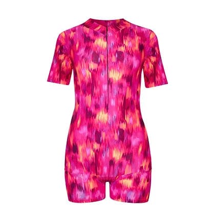 Period Swimwear Skinsuit | Tahitian Sun - Ruby Love