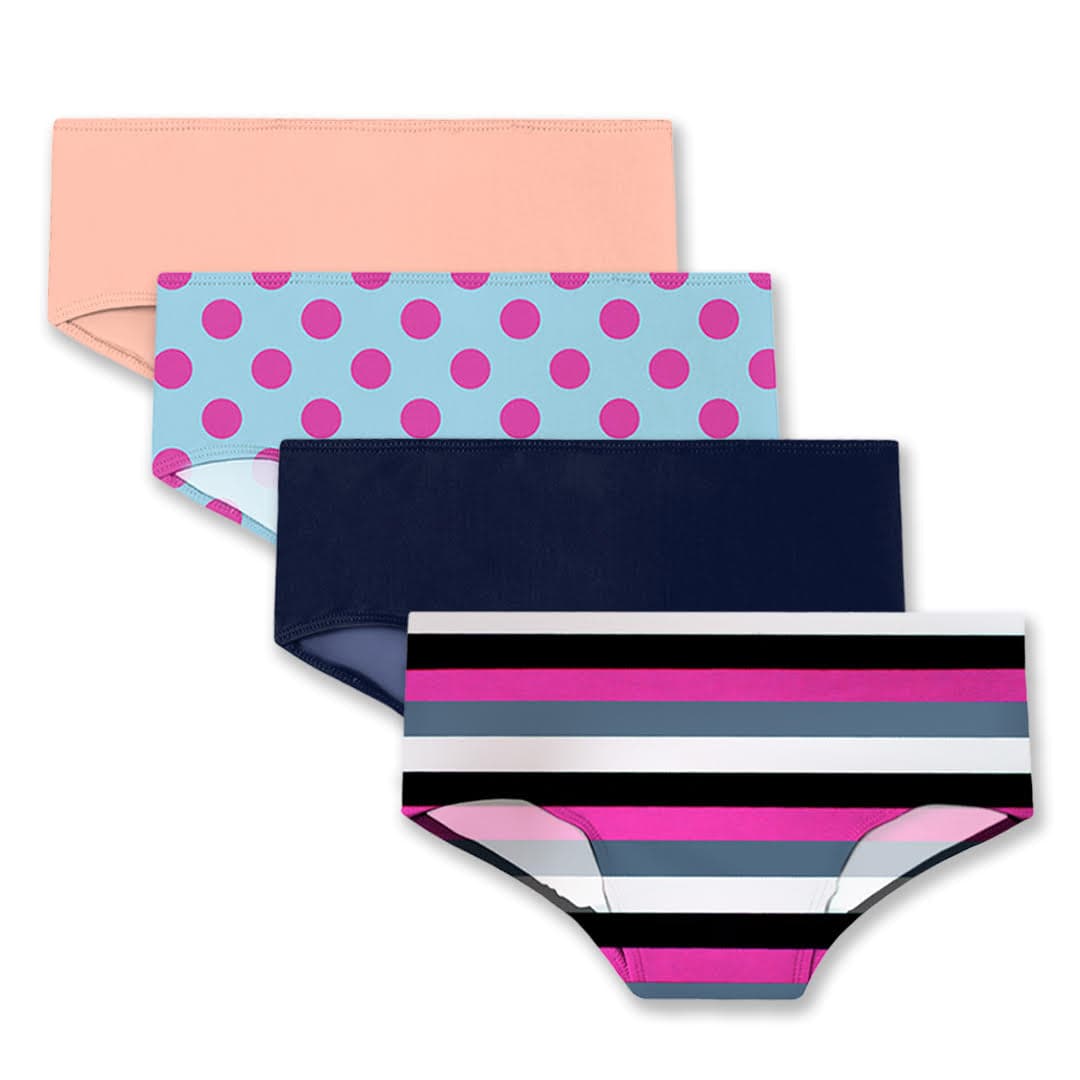 Teen Period Underwear Hipster Bundle | 4 pc