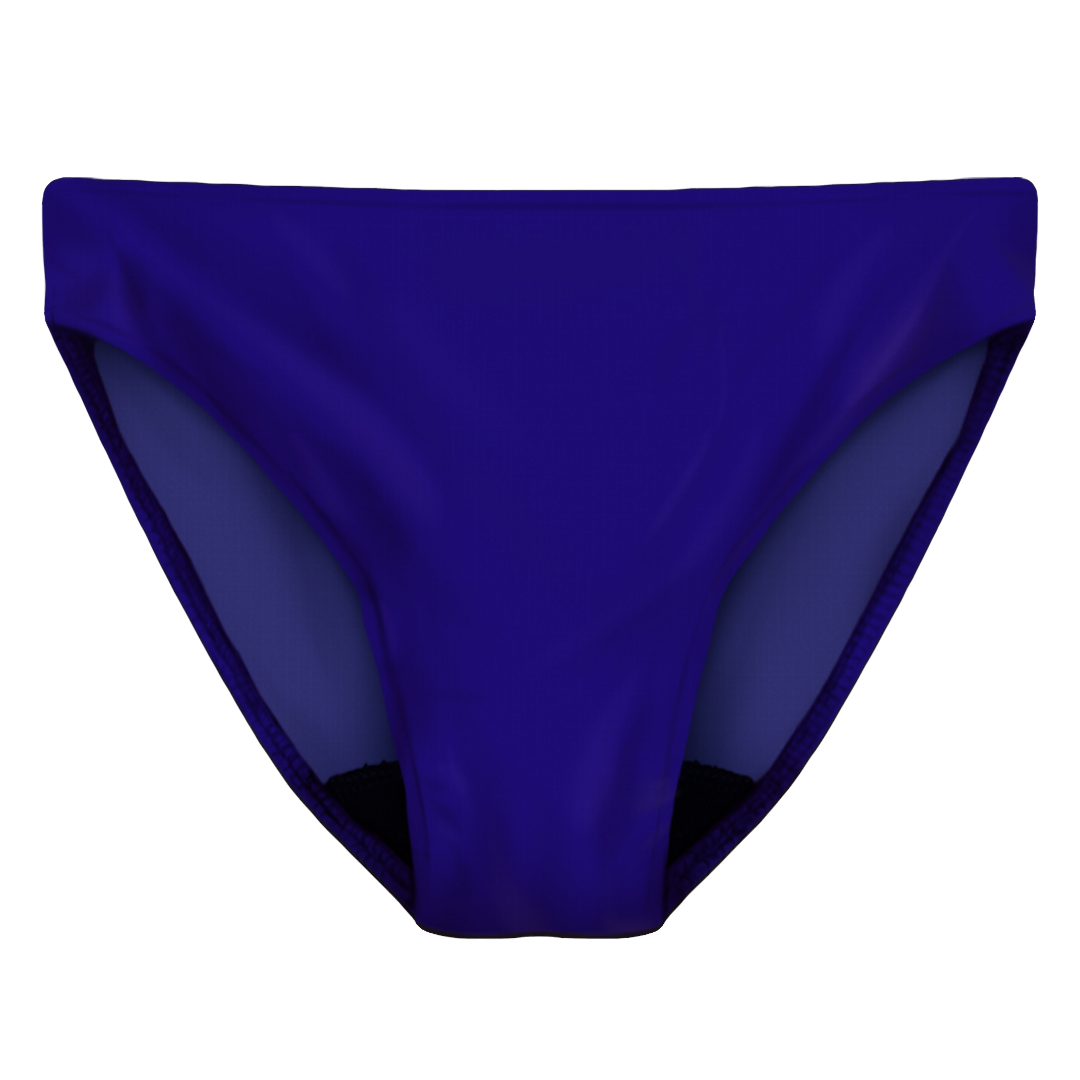 Teen Classic Period Swim Bottom | Blue Waters (Navy) - Ruby Love
